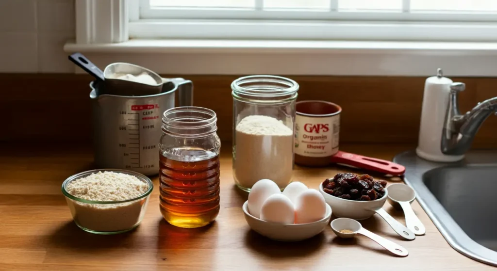 GAPS Ingredients for Muffins