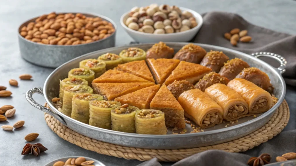 Byzantine dessert platter