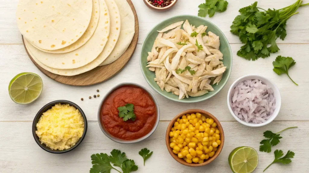 Enchilada ingredients