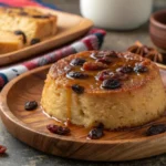 Traditional Puerto Rican bread pudding