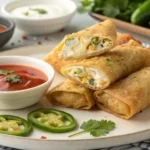 crispy egg roll dish