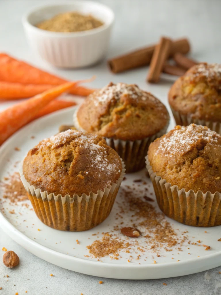 Carrot Ginger Muffins