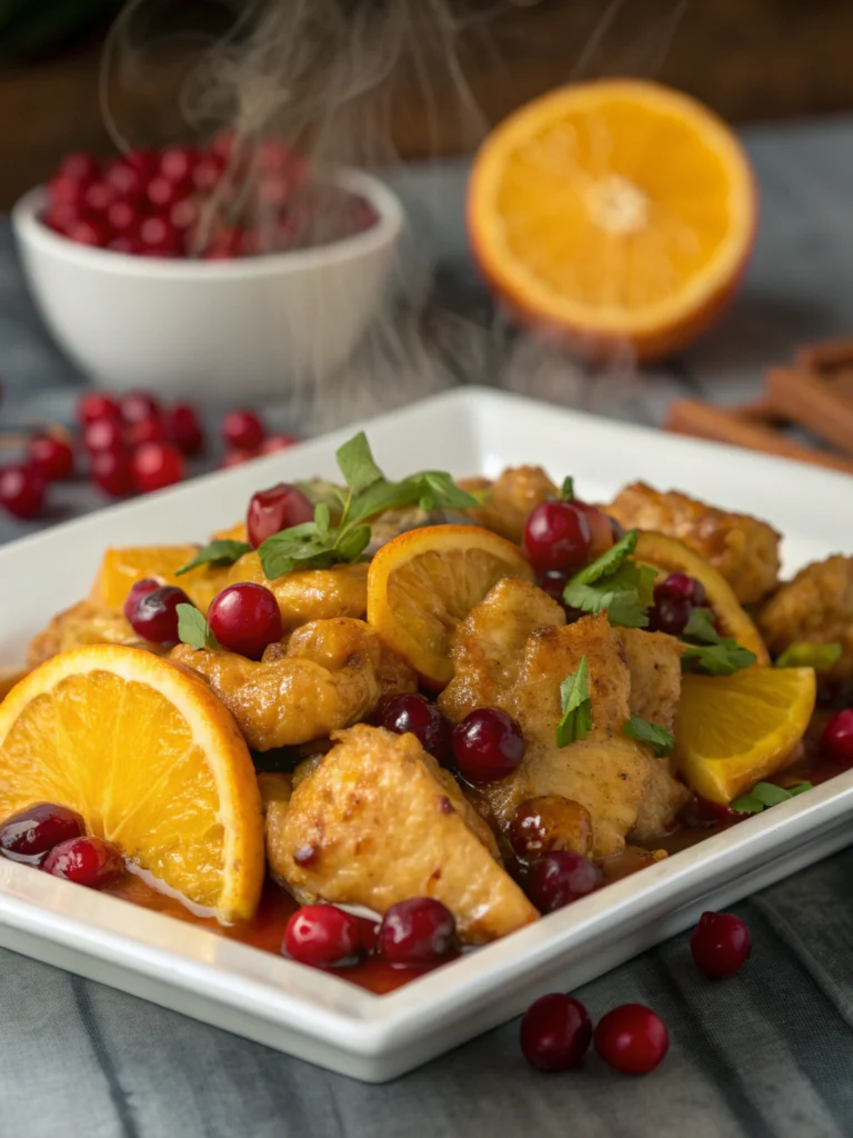 Cranberry Orange Chicken