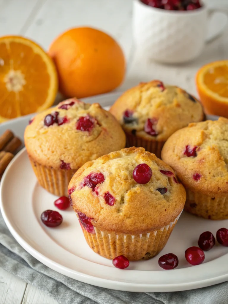 Cranberry Orange Muffins