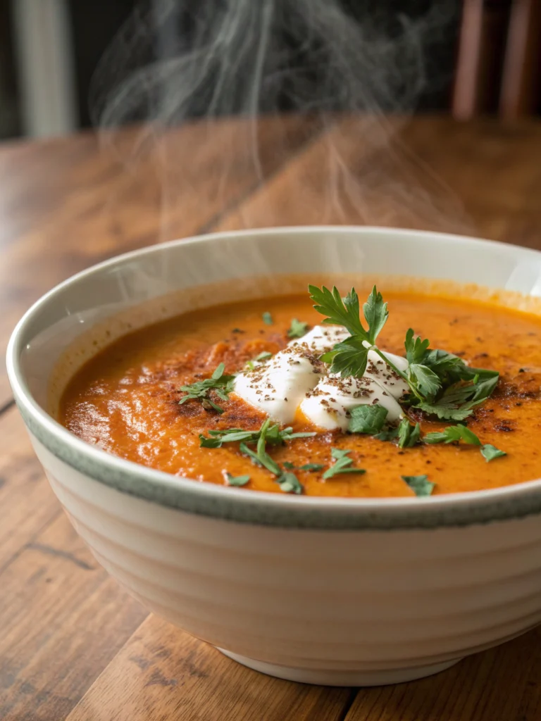 Spiced Carrot Soup