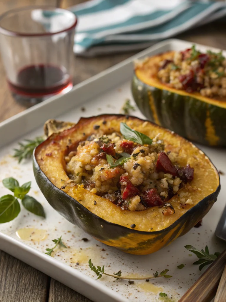 Stuffed Acorn Squash