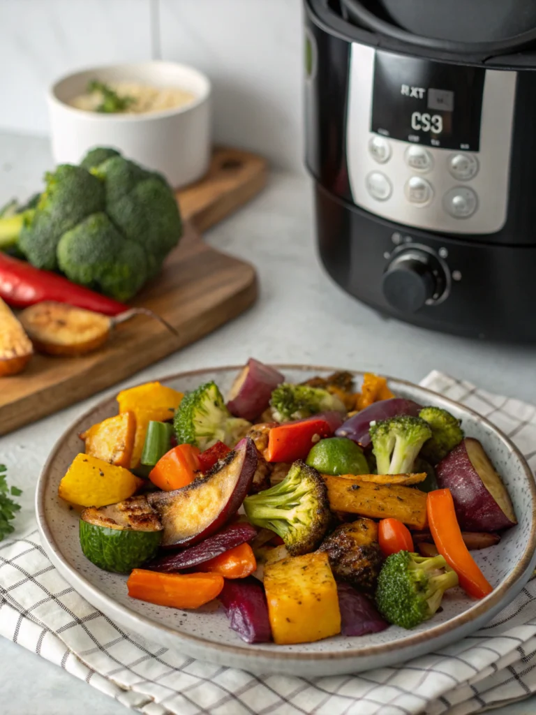 10 Minute Air Fryer Veggies