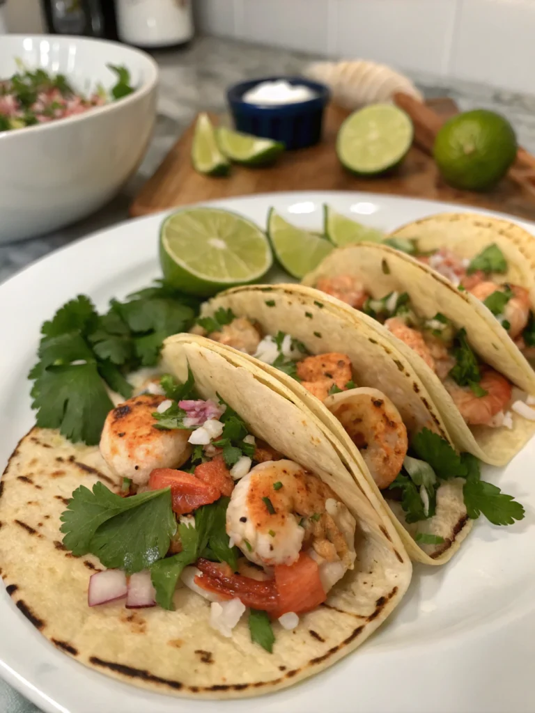10 Minute Shrimp Tacos