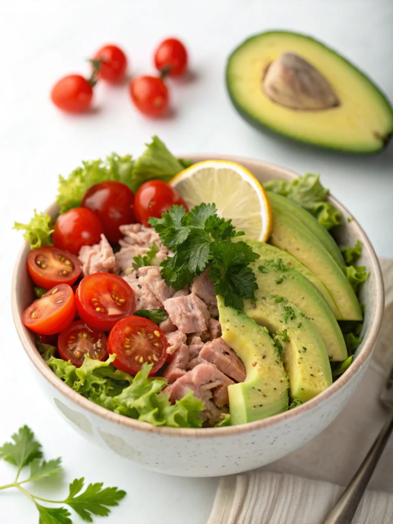 10 Minute Tuna Salad Bowl