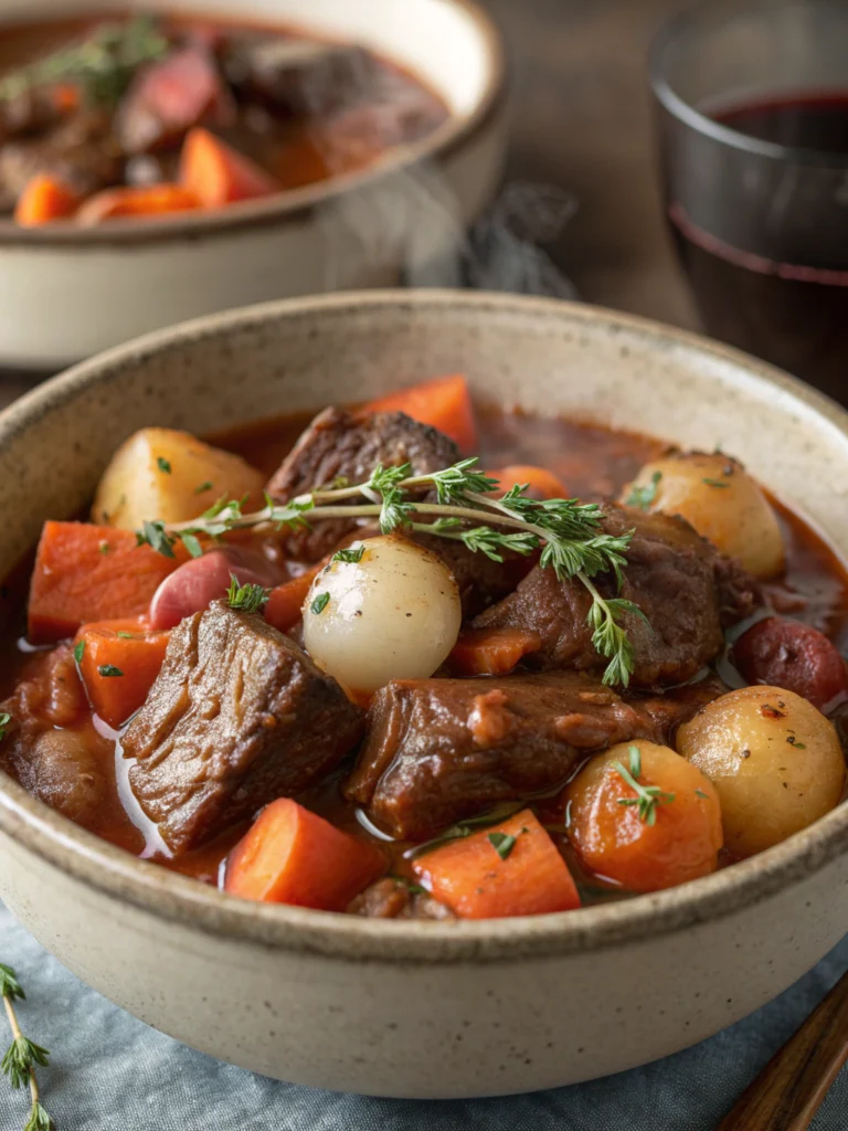 Beef Burgundy Stew