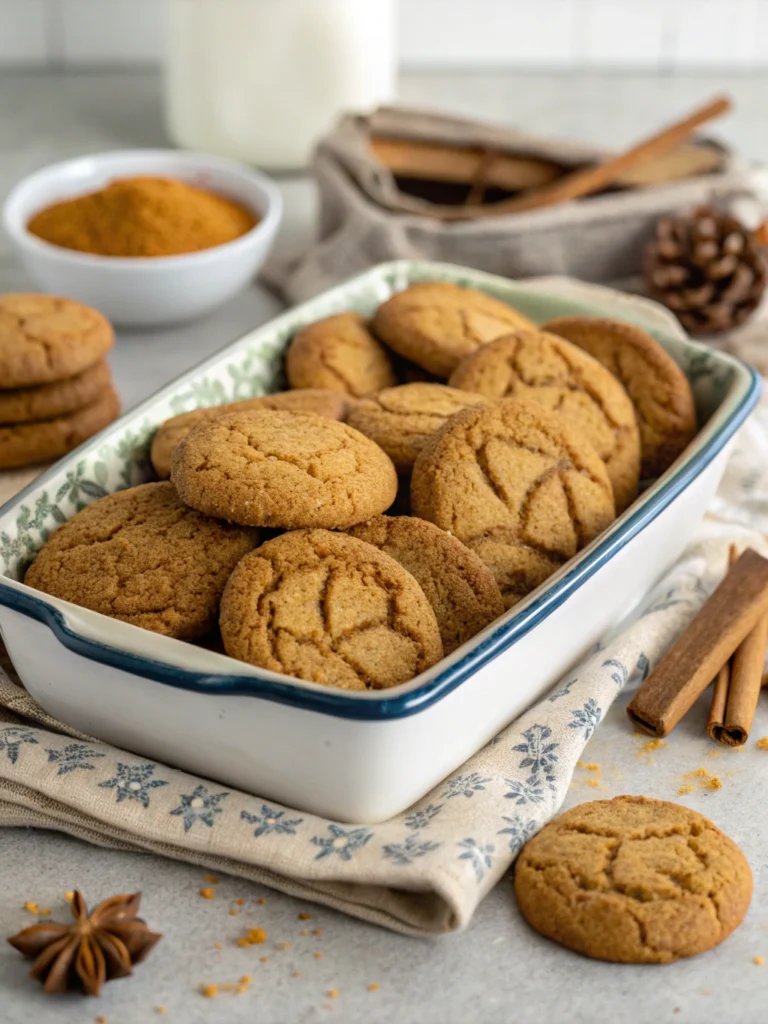 Ginger Molasses Cookies