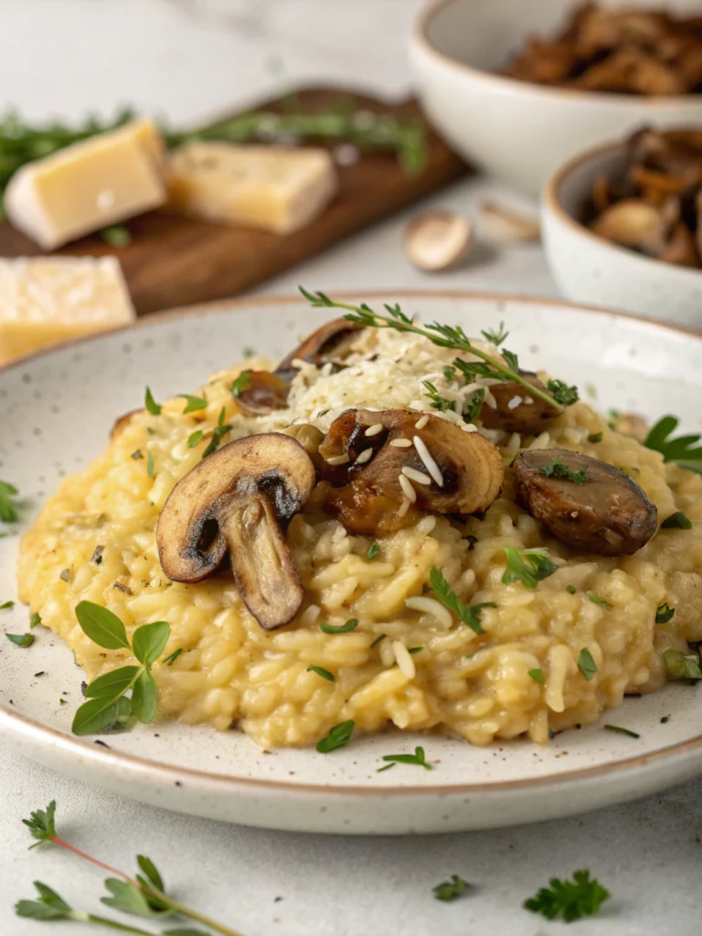 Mushroom Risotto
