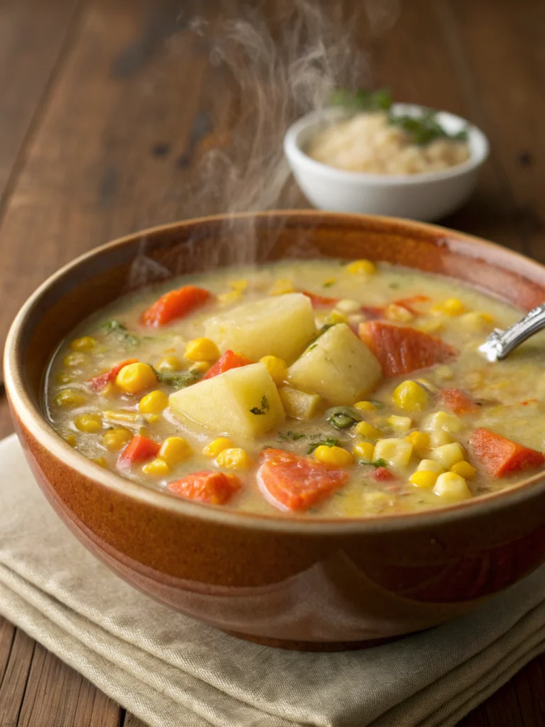 crockpot corn chowder