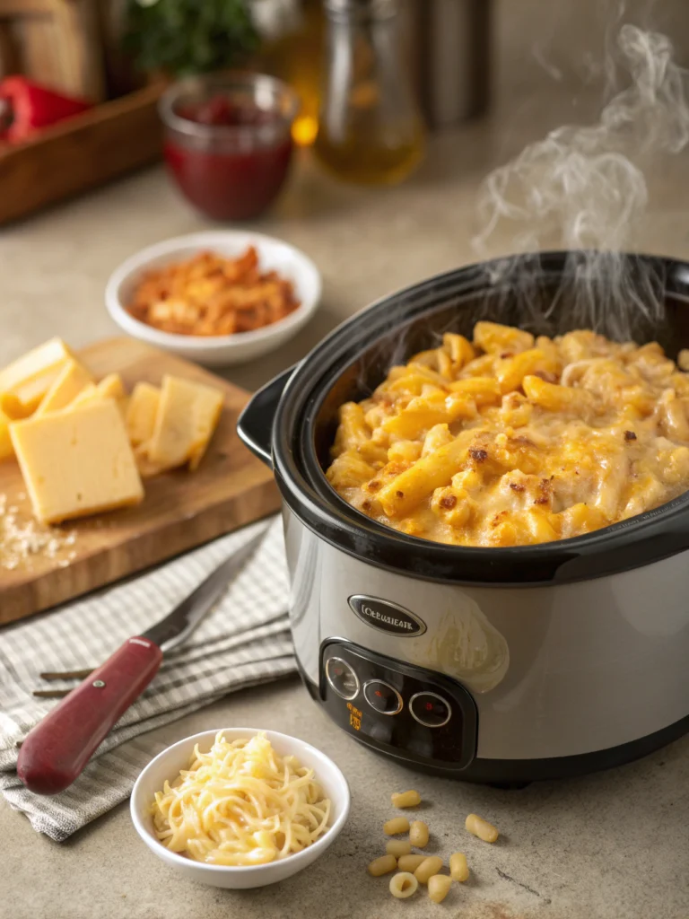 crockpot mac and cheese