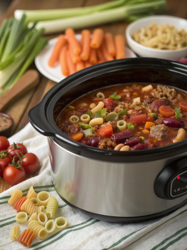 crockpot minestrone