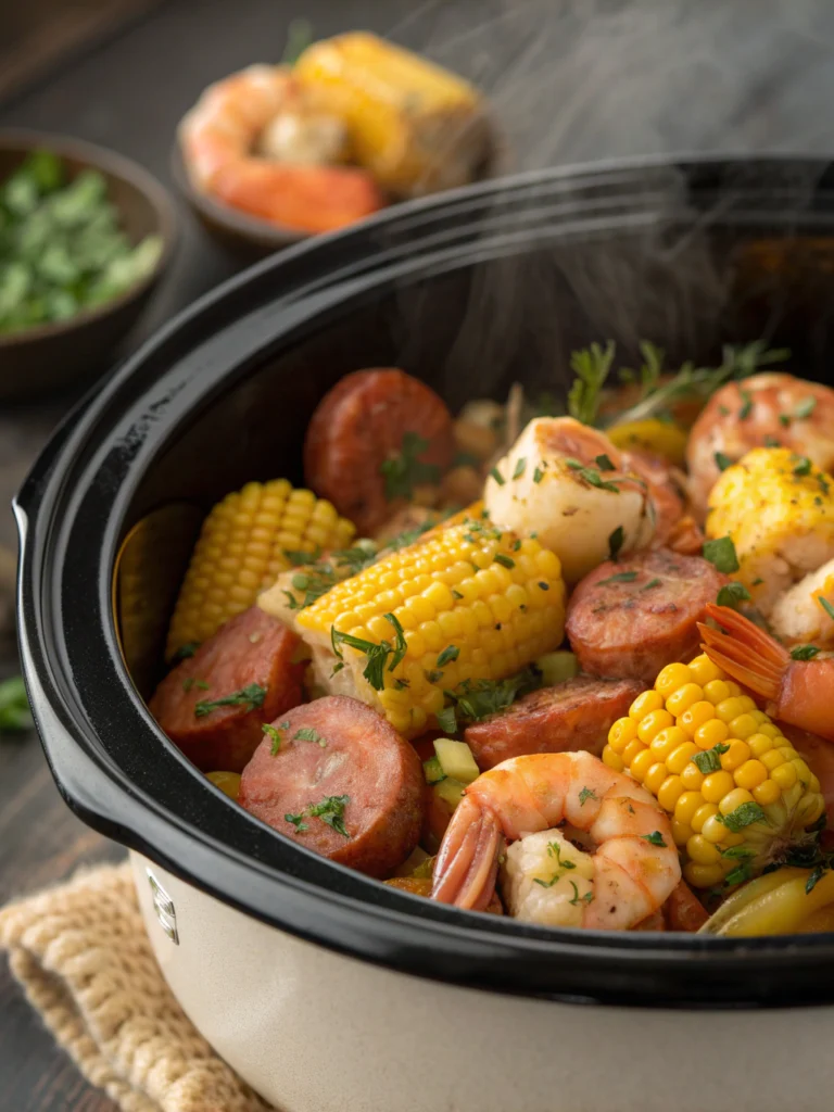 crockpot shrimp boil