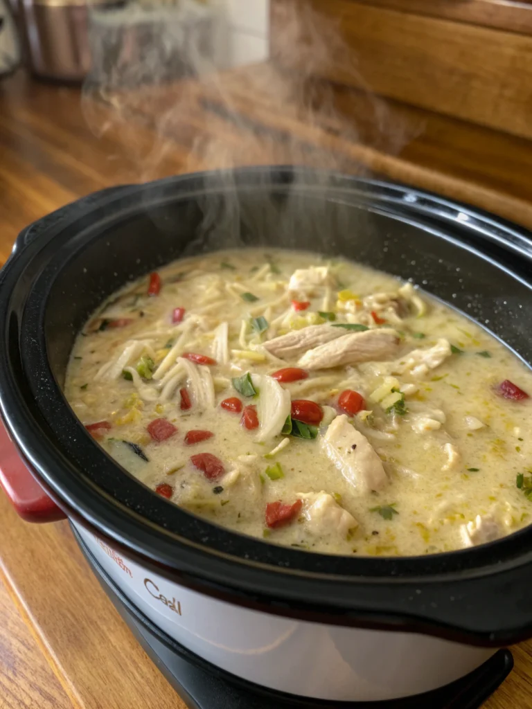 crockpot white chicken chili