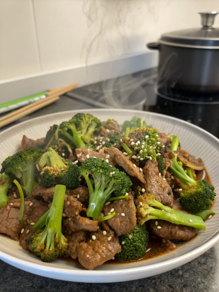 15 Minute Beef and Broccoli
