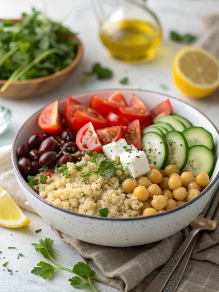 30 Minute Mediterranean Bowl